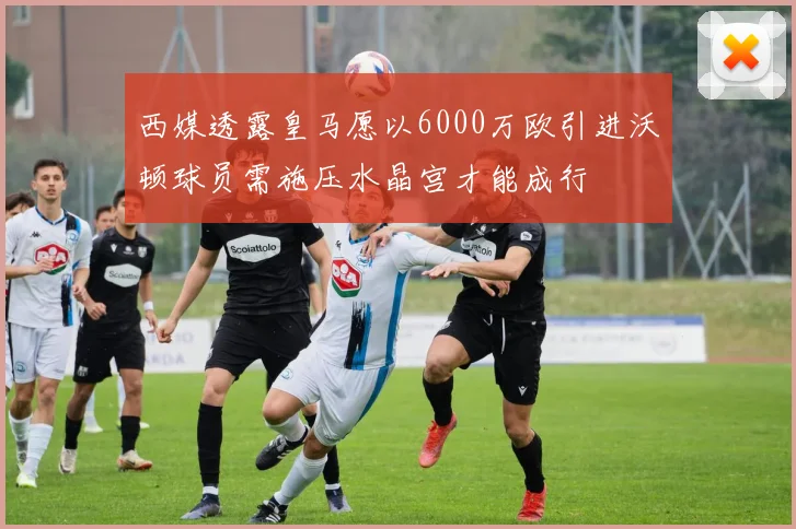 西媒透露皇马愿以6000万欧引进沃顿球员需施压水晶宫才能成行